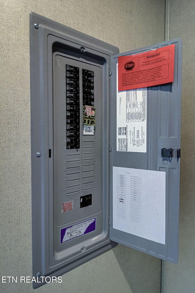 utilities with electric panel