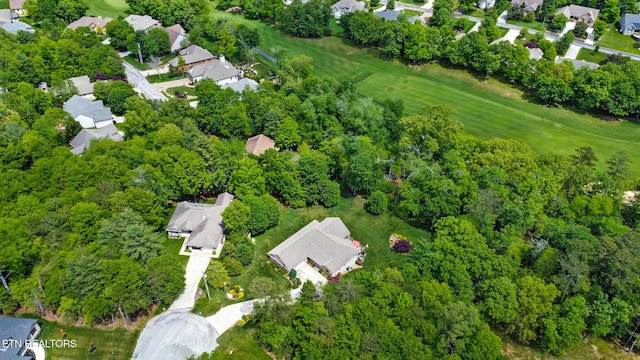 56 Westridge Ct, Fairfield Glade, TN 38558 - aerial overview of property's location with nearby suburban area and a local golf course