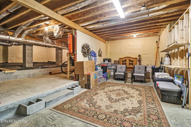 56 Westridge Ct, Fairfield Glade, TN 38558 - view of unfinished below grade area