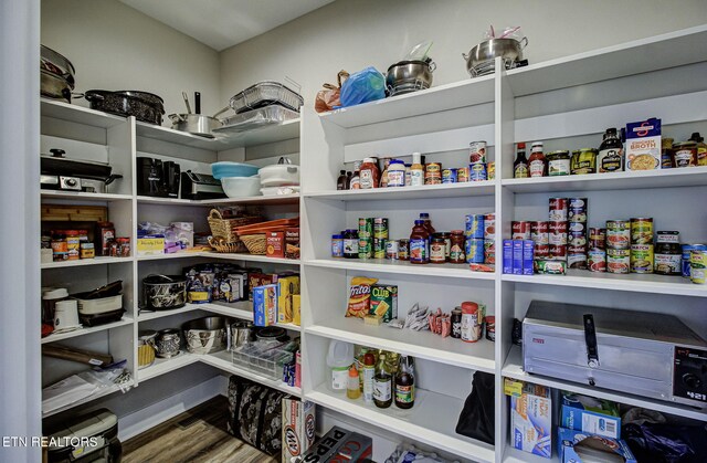 view of pantry