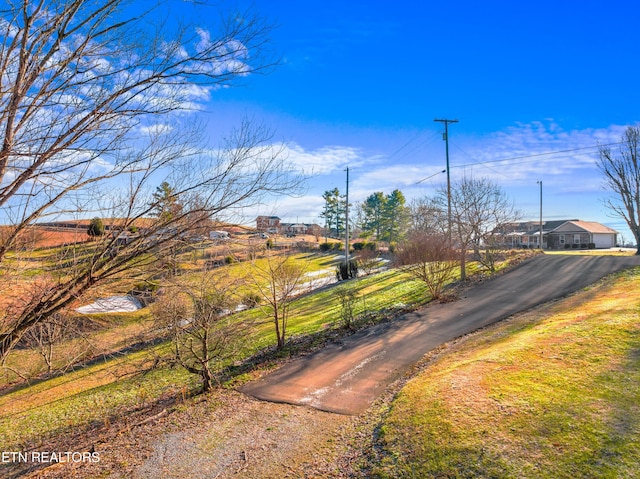 view of road