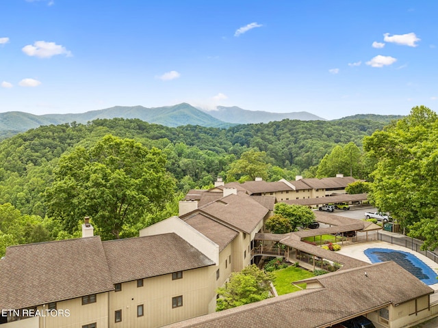 221 Woodland Rd Unit 210, Gatlinburg, TN 37738 - view of mountain background featuring a forest