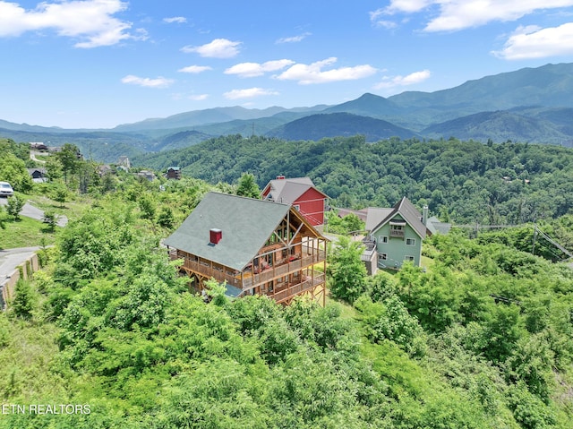 property view of mountains