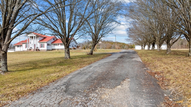 view of road