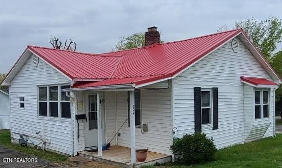 view of rear view of house