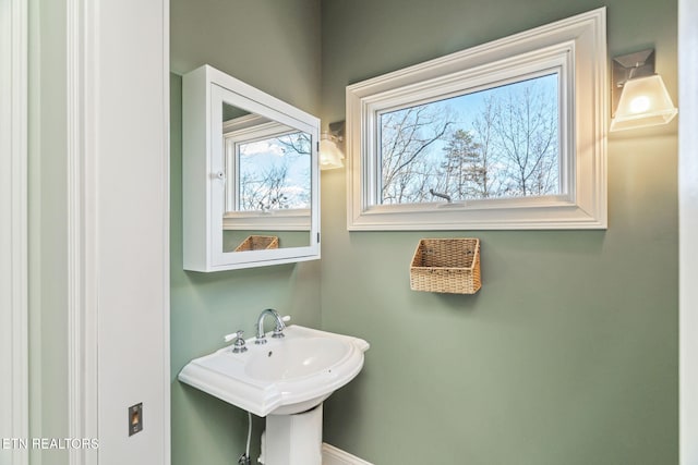 bathroom with sink