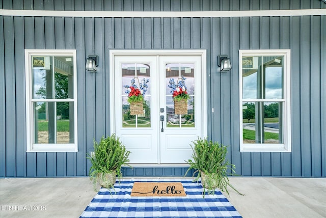 1918 Willow Grove Hwy, Monroe, TN 38573 - view of exterior entry with board and batten siding