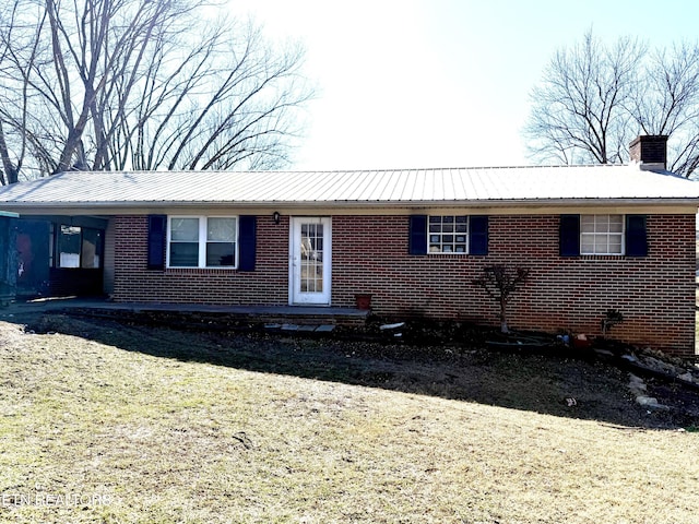 view of ranch-style house