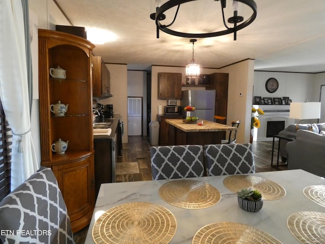 view of dining room