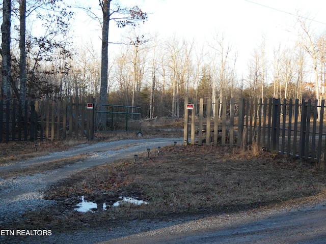 view of road