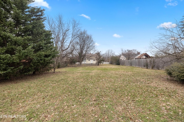 112 E Inskip Dr, Knoxville, TN 37912 - view of yard with fence
