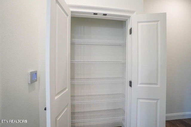 view of closet