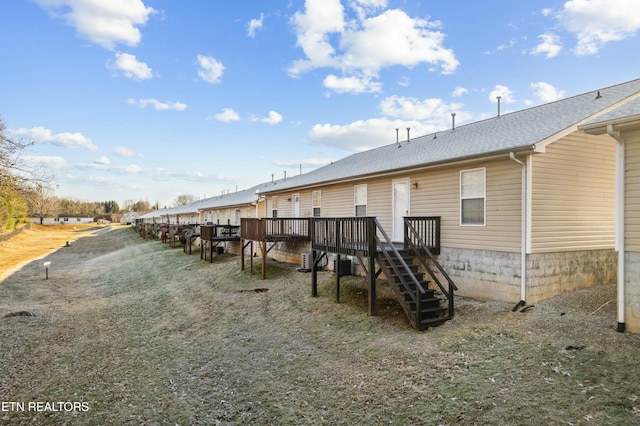 view of horse barn