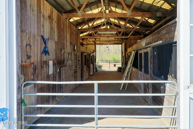 view of stable