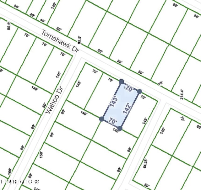 6024 Tomahawk Dr, Crossville TN, 38572 land for sale