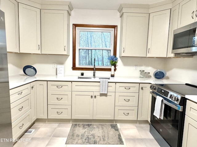 kitchen featuring sink and stainless steel appliances