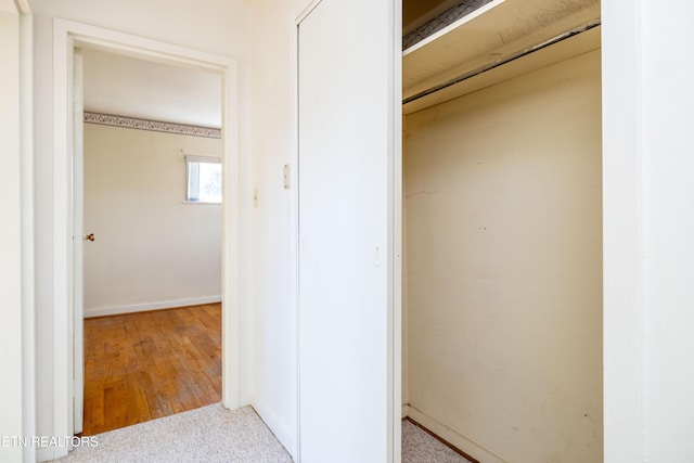 view of closet