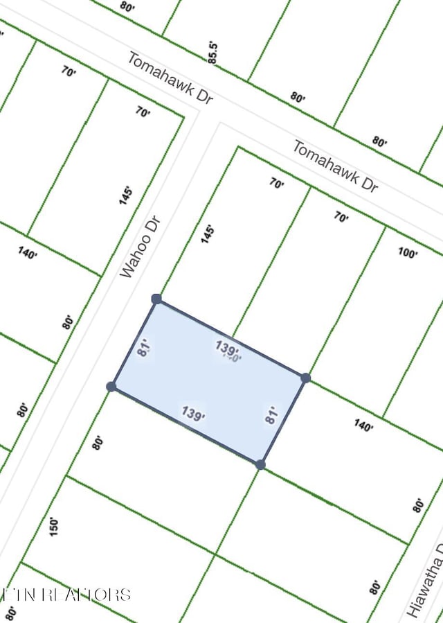 422 Wahoo Dr, Crossville TN, 38572 land for sale