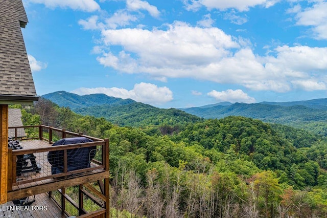 property view of mountains