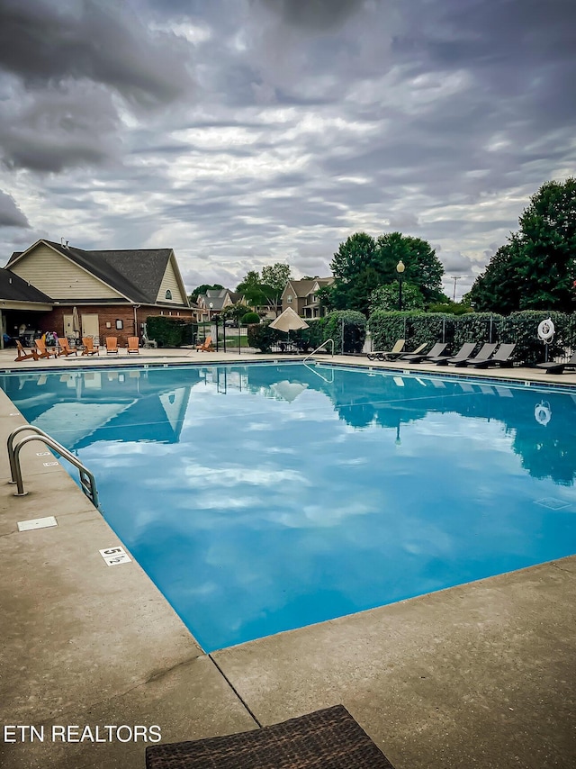 view of swimming pool