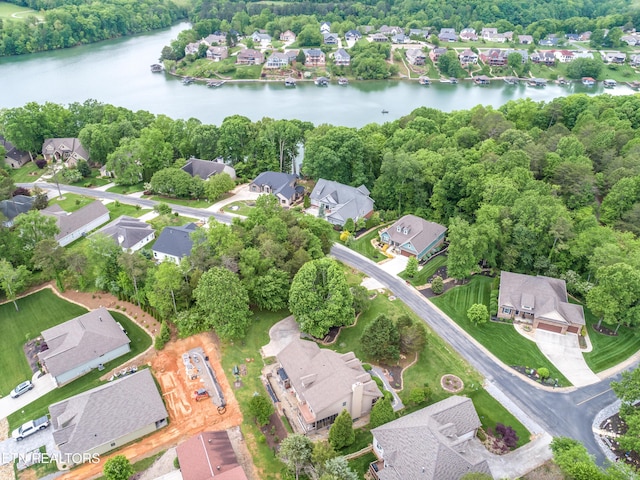 184 Amohi Way, Loudon, TN 37774 - aerial overview of property's location featuring nearby suburban area and a large body of water