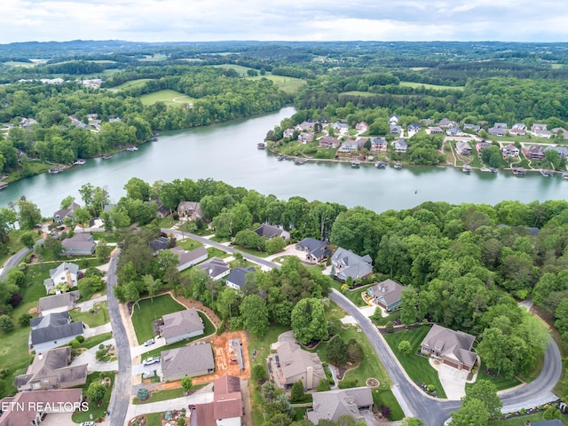 184 Amohi Way, Loudon, TN 37774 - view of property location with nearby suburban area, a nearby body of water, and a forest