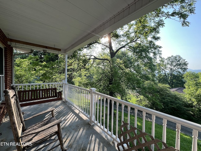 111 Old Evacuation Ln, Oliver Springs, TN 37840 - view of wooden terrace