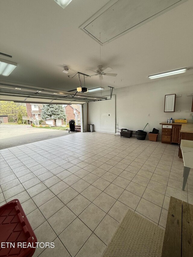 1241 Bennington Way, Dandridge, TN 37725 - garage with a garage door opener