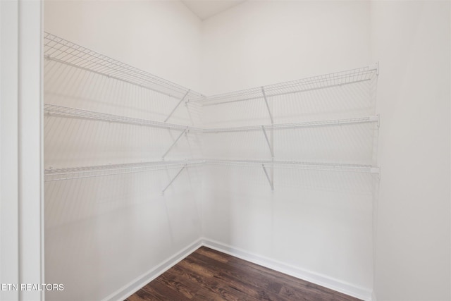 12468 Hatmaker Ln, Knoxville, TN 37932 - spacious closet with dark wood-style flooring