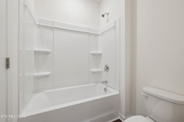 12468 Hatmaker Ln, Knoxville, TN 37932 - bathroom with toilet and washtub / shower combination