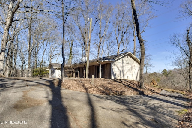 view of front of house