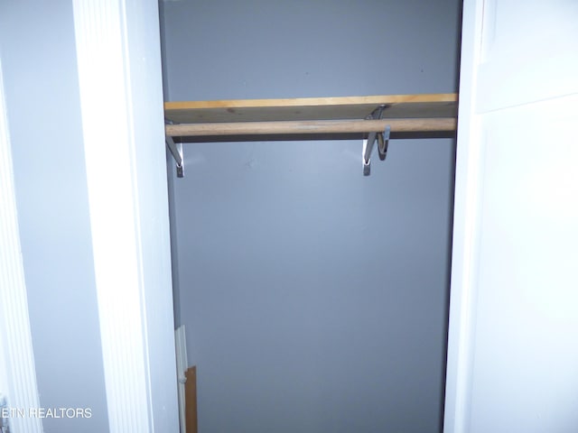 view of closet