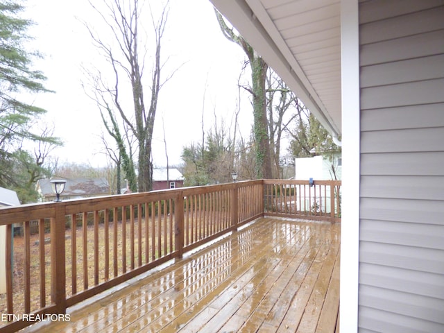 view of deck