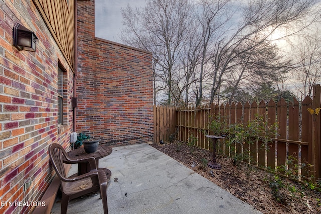 view of patio / terrace