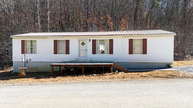 view of manufactured / mobile home