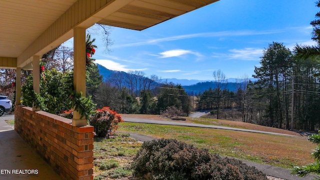 property view of mountains