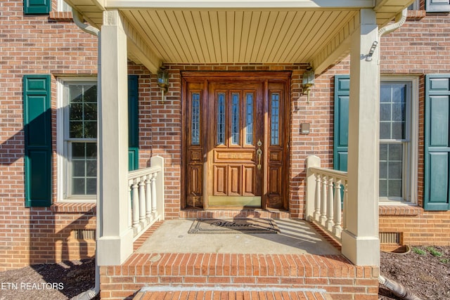 view of entrance to property