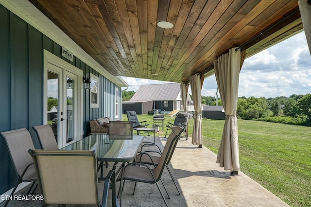 view of patio