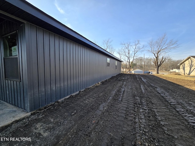 view of side of property