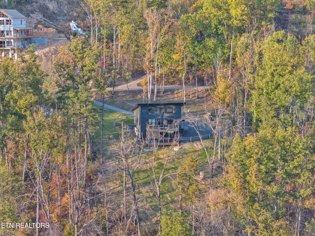 view of back of property