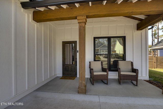 view of patio / terrace