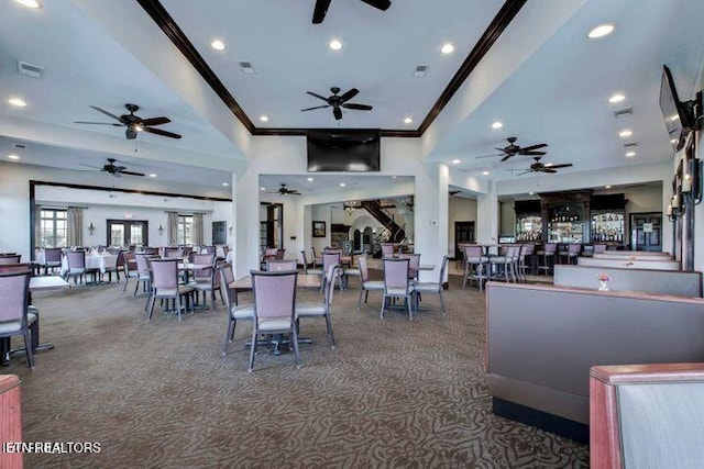 565 Rarity Bay Pkwy Unit 101-A, Vonore, TN 37885 - interior space featuring visible vents and ceiling fan