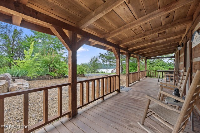 133 Granny Davis Way, Dandridge, TN 37725 - view of deck