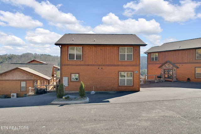 view of rear view of house