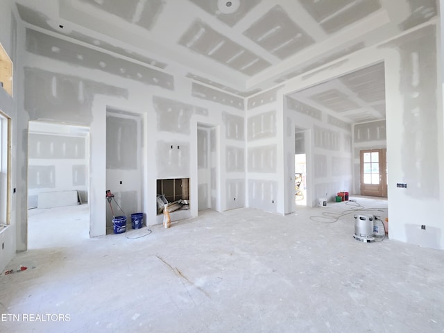 view of unfurnished living room