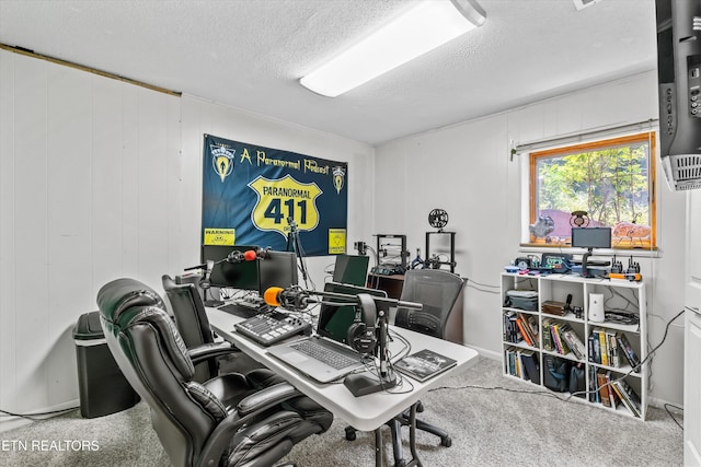 1731 Vonore Rd, Loudon, TN 37774 - home office with a textured ceiling