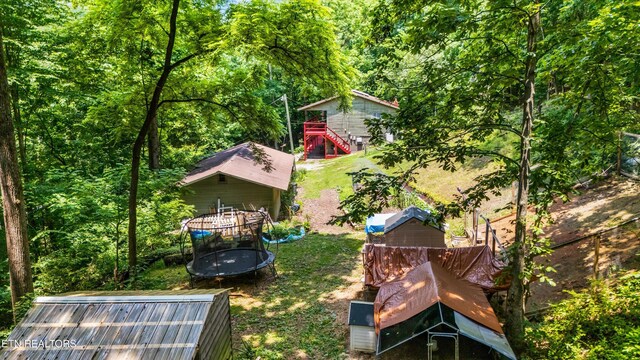 1731 Vonore Rd, Loudon, TN 37774 - aerial view of property and surrounding area featuring a heavily wooded area