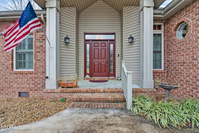 view of property entrance