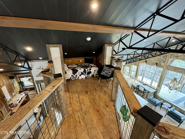 550 Steer Creek Rd, Tellico Plains, TN 37385 - living room with light hardwood / wood-style floors