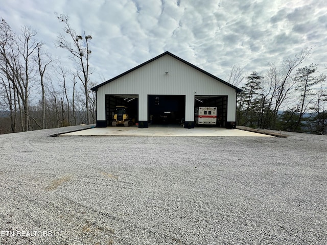 550 Steer Creek Rd, Tellico Plains, TN 37385 - view of garage